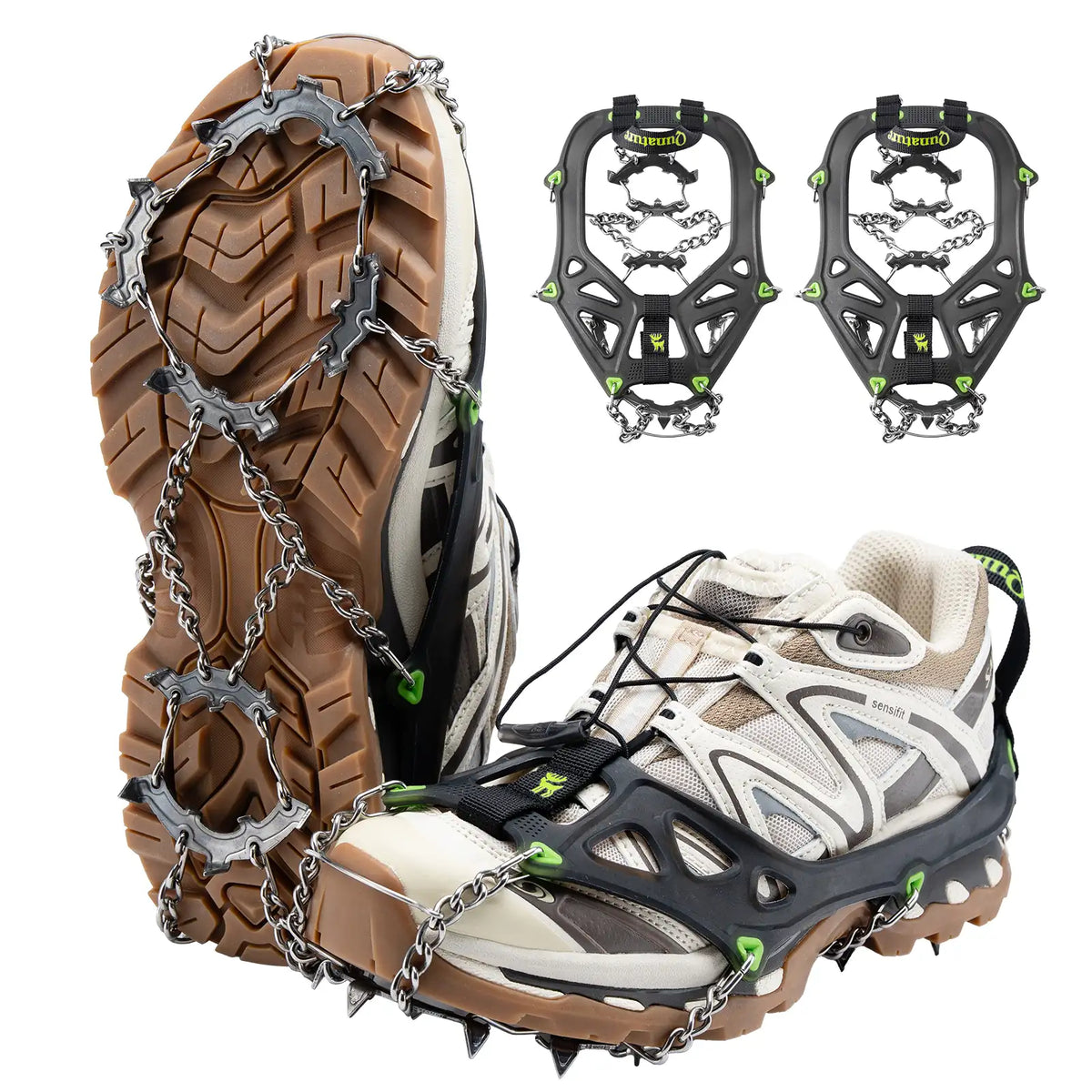 Anti Slip Stainless Steel Traction Devices for Shoes and Boots