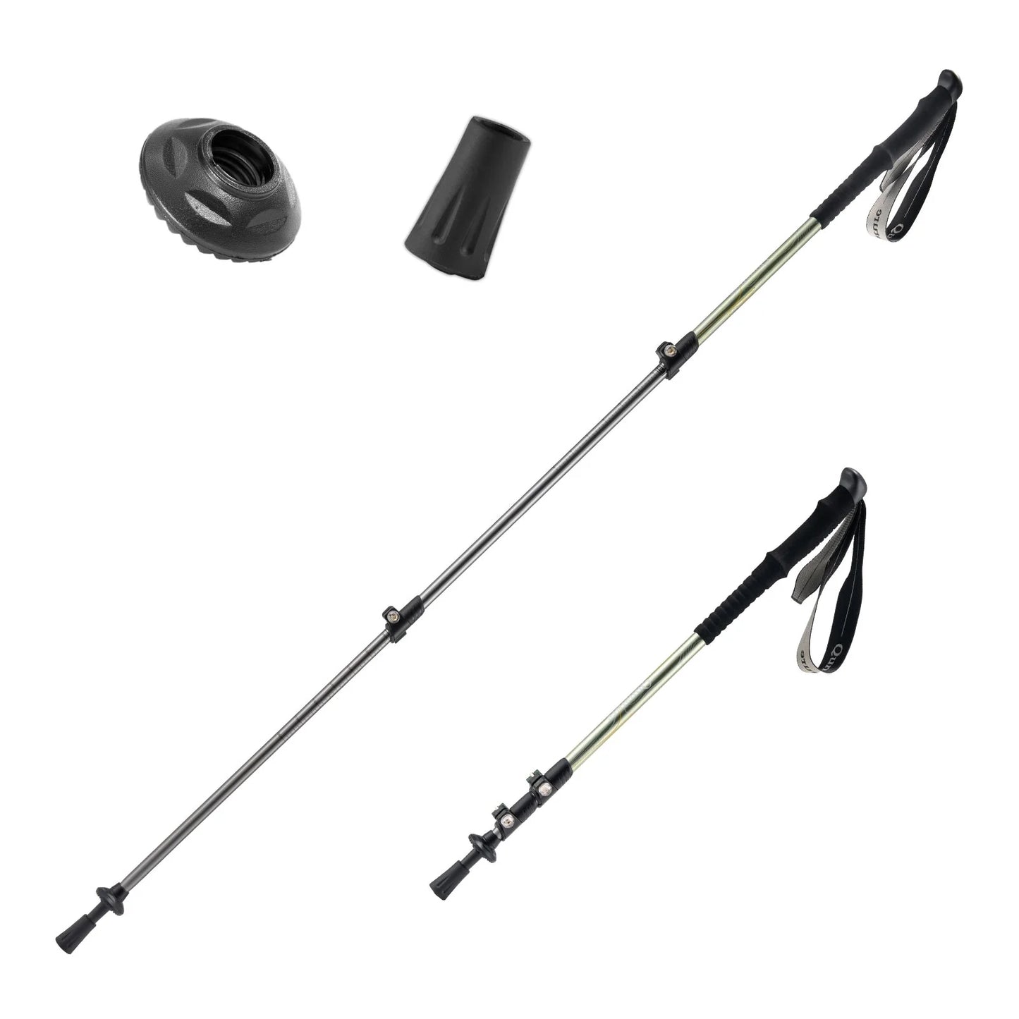 Qunature Global - Ultra-Light 3-Section Trekking Pole - Parts - Pine Green