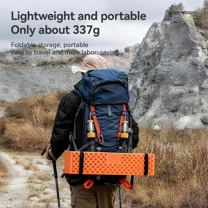 Qunature Global - Ultralight Folding Sleeping Pad Waterproof R-Value 1.8 for Camping & Hiking - Lightweight and portable features
