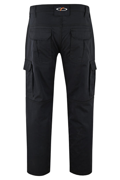 Riggermen - Tactical Pants for Men - Rear - Black