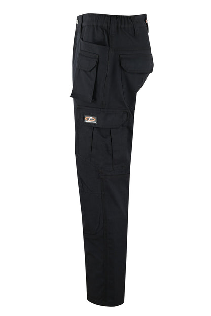 Riggermen - Tactical Pants for Men - Left side - Black