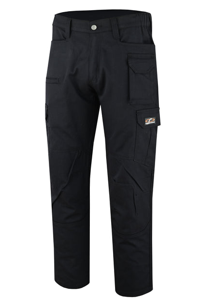 Riggermen - Tactical Pants for Men - Front left - Black