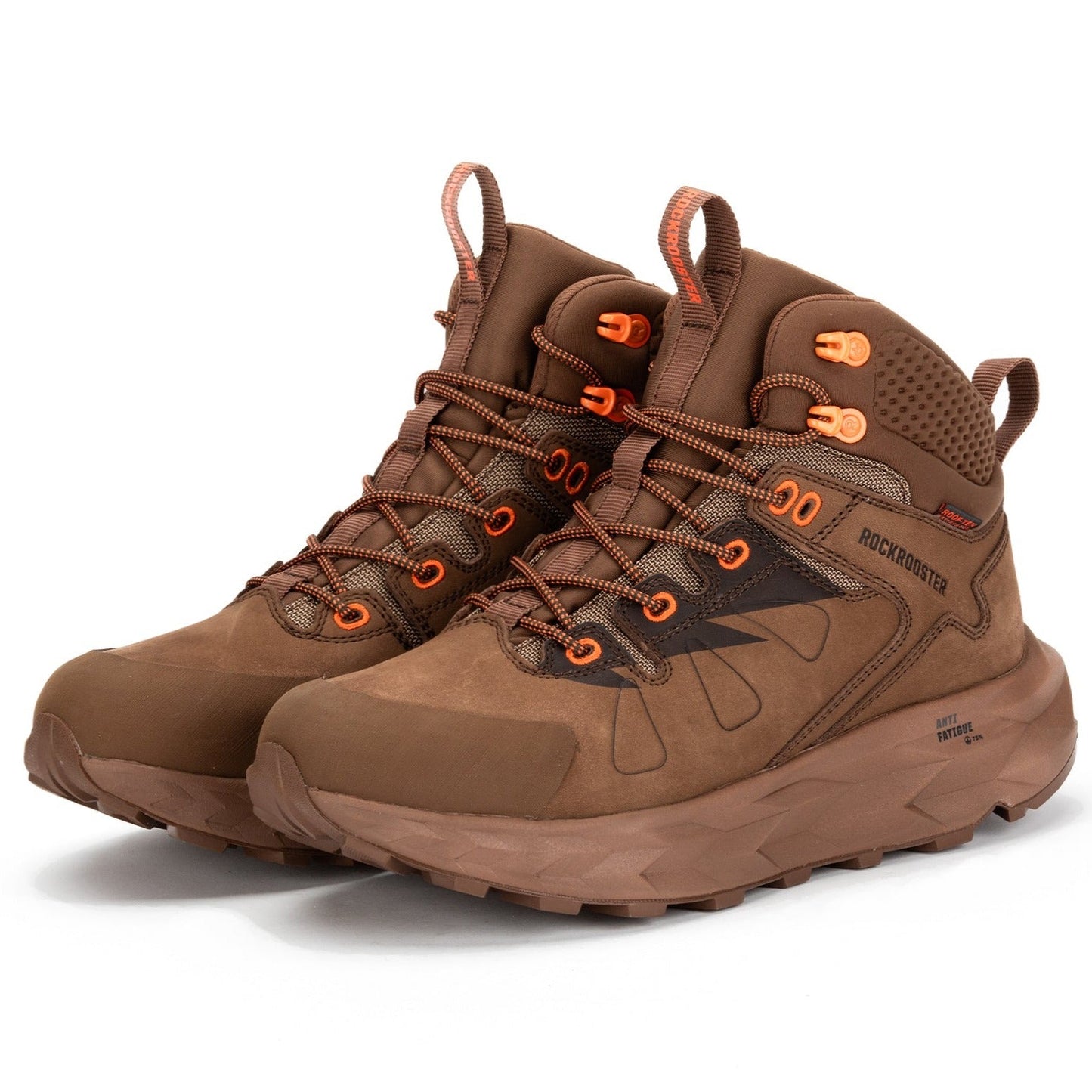 Farmington 6 Inch Waterproof Hiking Boots with VIBRAM® Outsole - Brown