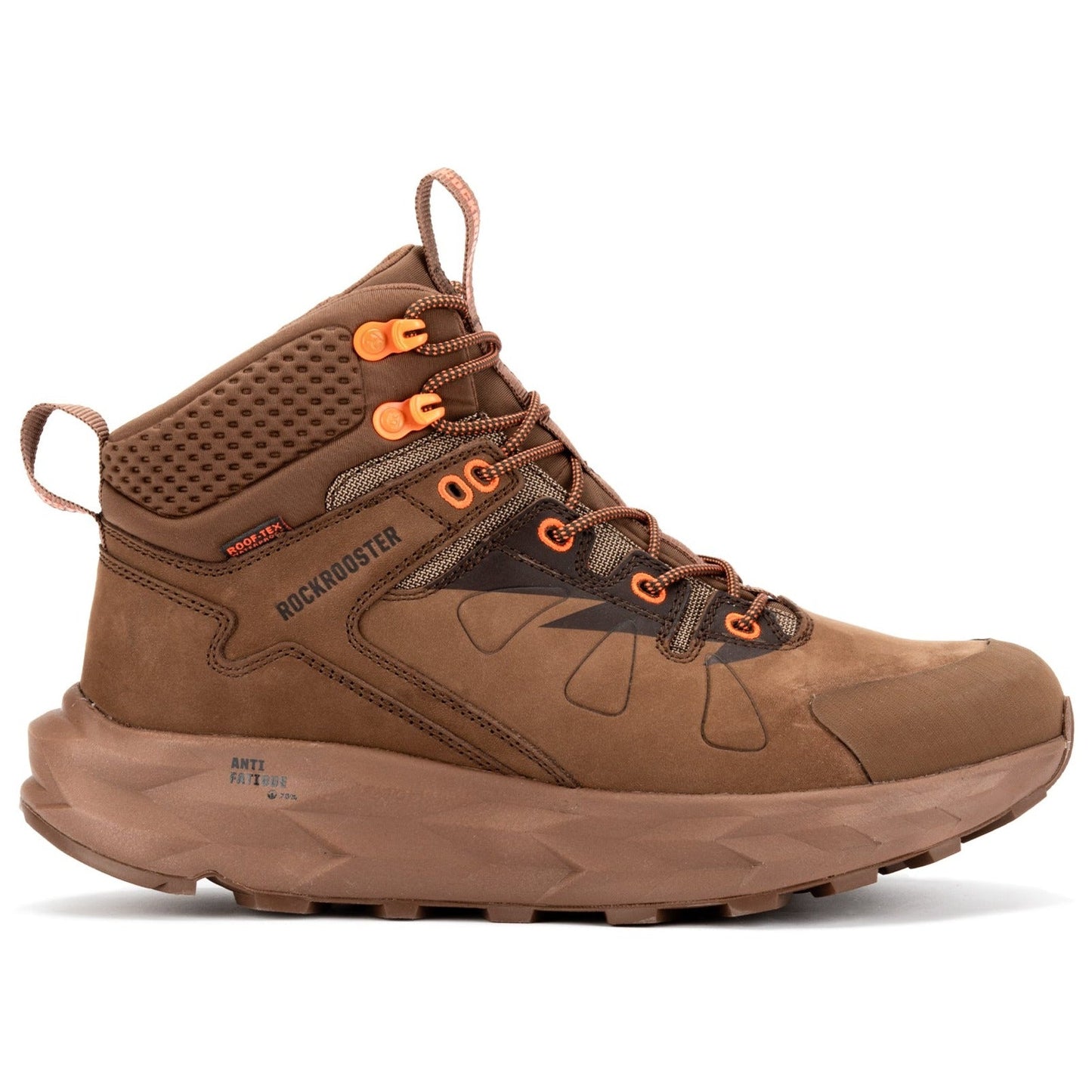 Farmington 6 Inch Waterproof Hiking Boots with VIBRAM® Outsole - Brown