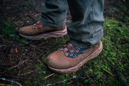 Farmington 6 Inch Waterproof Hiking Boots with VIBRAM® Outsole - Brown