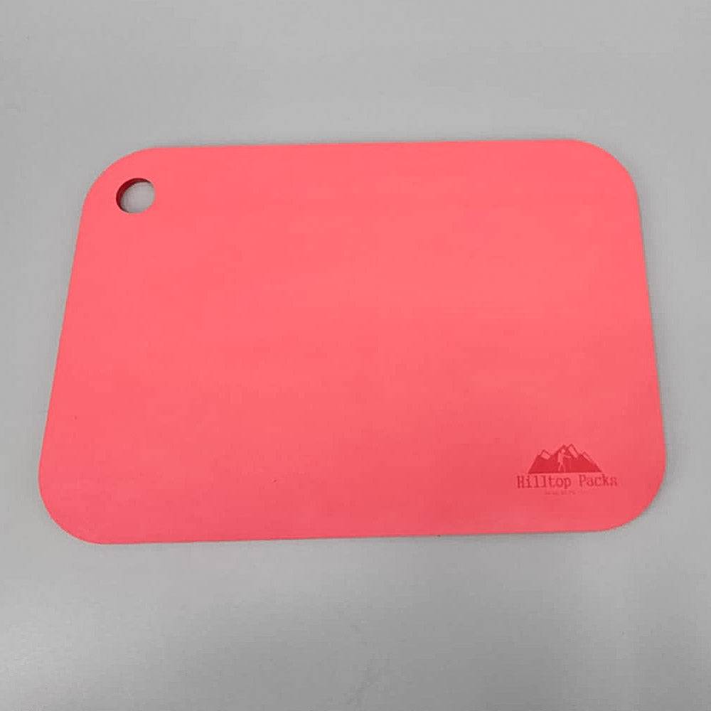 Hilltop Packs LLC - Ultralight Sit Pad - Light red sit pad