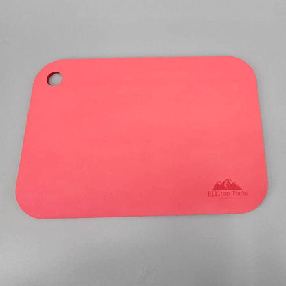 Hilltop Packs LLC - Ultralight Sit Pad - Light red sit pad