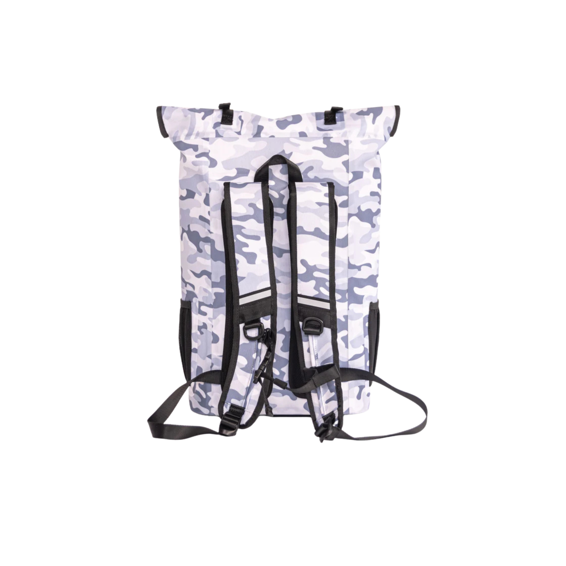Dry Pocket - Waterproof Floating Cooler Backpack Dry Bag - Snow Camo - Shoulder straps