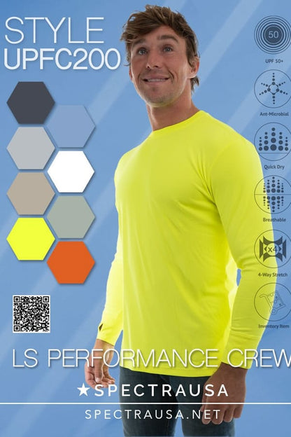 SpectraUSA - UPF 50 Performance Crew - UPF 50 sun protection