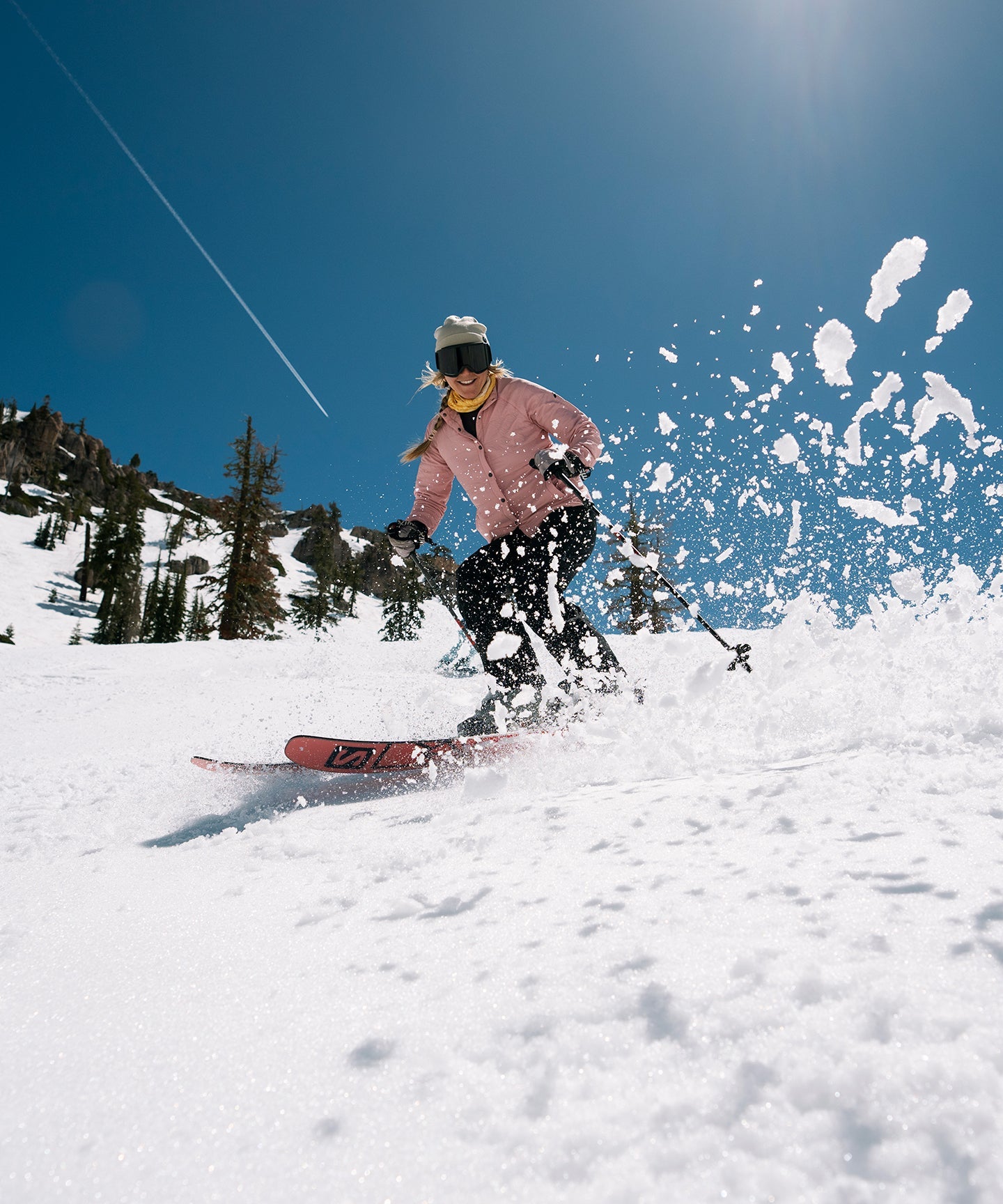Strafe Outerwear - Highlands Shirt Jacket - Women's - Field example - Dusty Rose