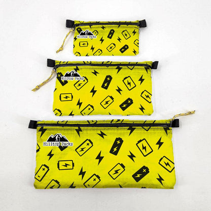 Zipper Pouches - New Patterns - Ultralight D50T fabric