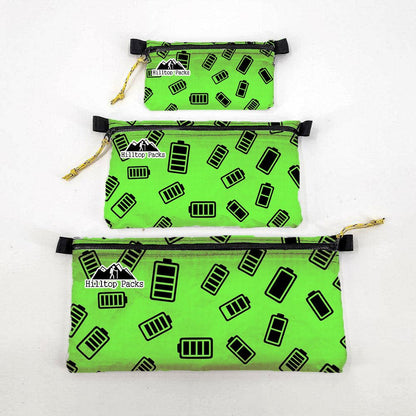 Zipper Pouches - New Patterns - Ultralight D50T fabric