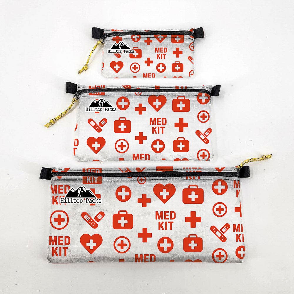 Zipper Pouches - New Patterns - Ultralight D50T fabric