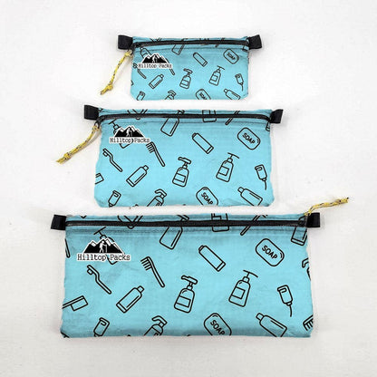 Zipper Pouches - New Patterns - Ultralight D50T fabric
