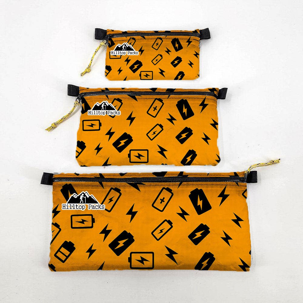 Zipper Pouches - New Patterns - Ultralight D50T fabric
