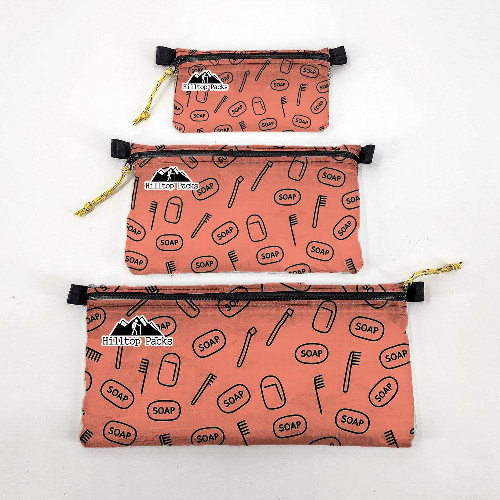 Zipper Pouches - New Patterns - Ultralight D50T fabric