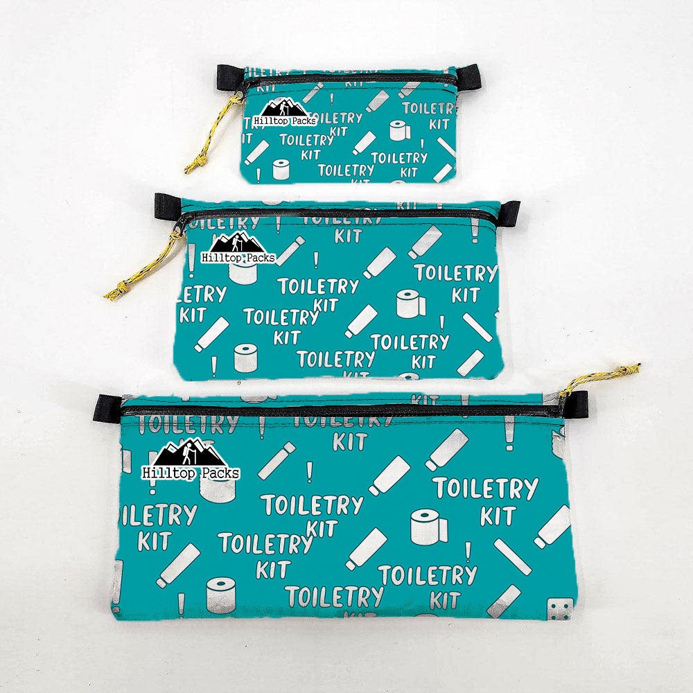 Zipper Pouches - New Patterns - Ultralight D50T fabric